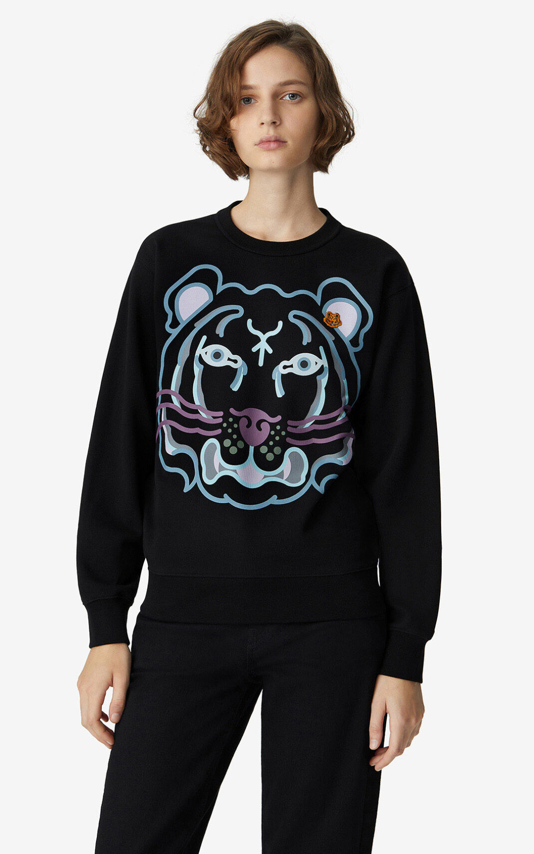 Kenzo K Tiger Sweatshirt Dam | 73082-WZBI